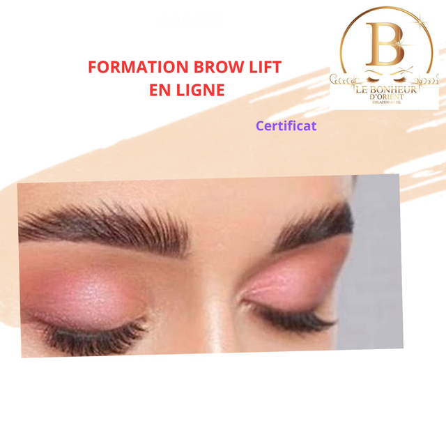 Formation brownie lift en ligne 