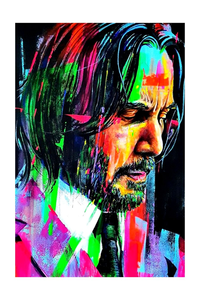 john Wick Movies Art Print