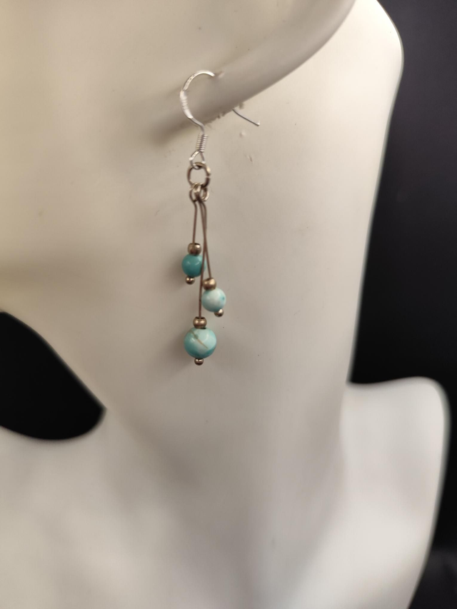 Turquoise earrings