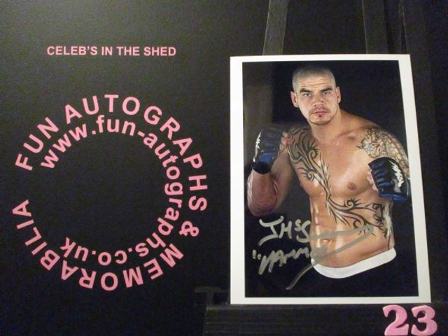 James 'The Hammer' McSweeney Authentic Autographed 6x4.5 Photograph (G23)