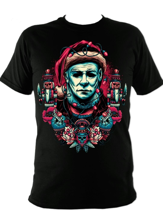 Halloween Michael Myers Christmas T-shirt