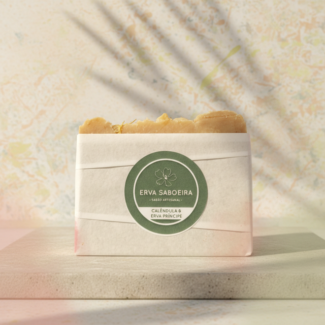 Sabonete de Calêndula & Erva Príncipe