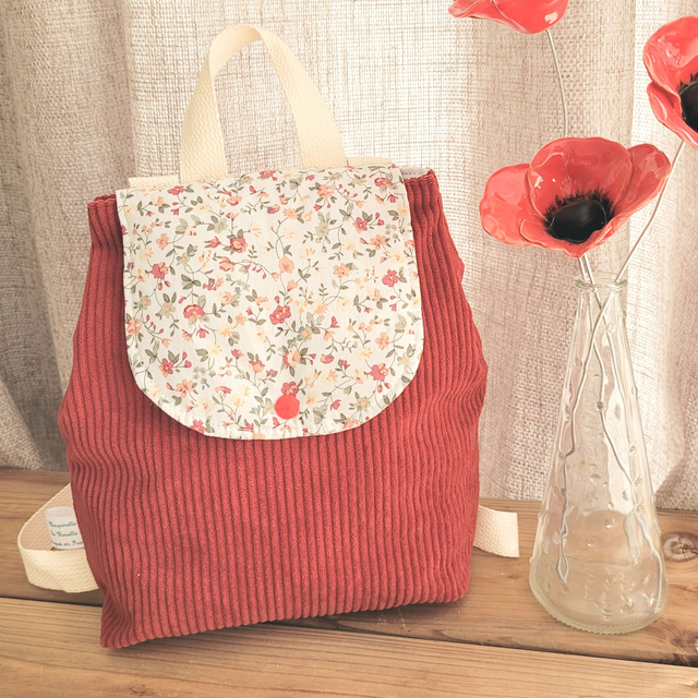 Sac à dos enfant rouge &quot;liberty&quot;