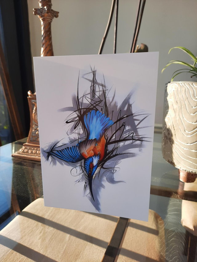 The Fisher King - A5 - Greeting Card