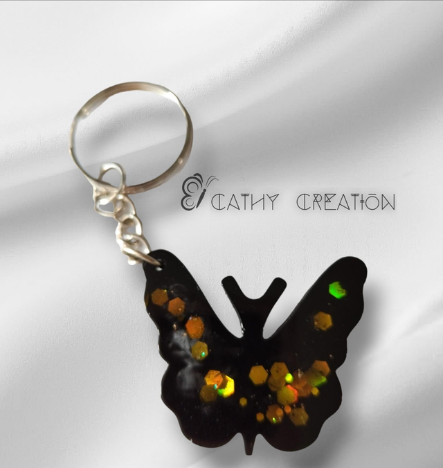 Porte clés papillon 