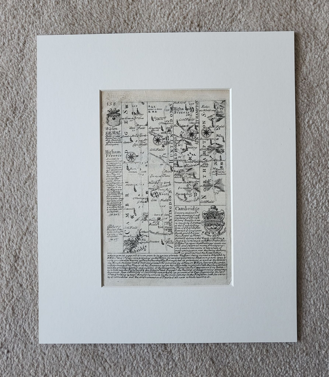 Cambridge, St. Neots, Higham Ferrers (strip map)