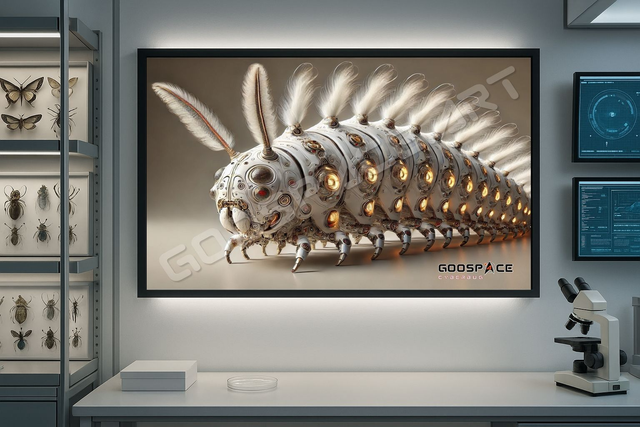 Cadre Chenille Cybernétique (03)