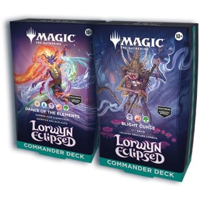 Wizards of the Coast Magic: Gathering Lorwyn Eclipsed Commander Deck Blight Curse