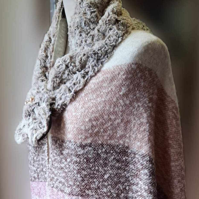 Pončo Creamy Soft Wrap