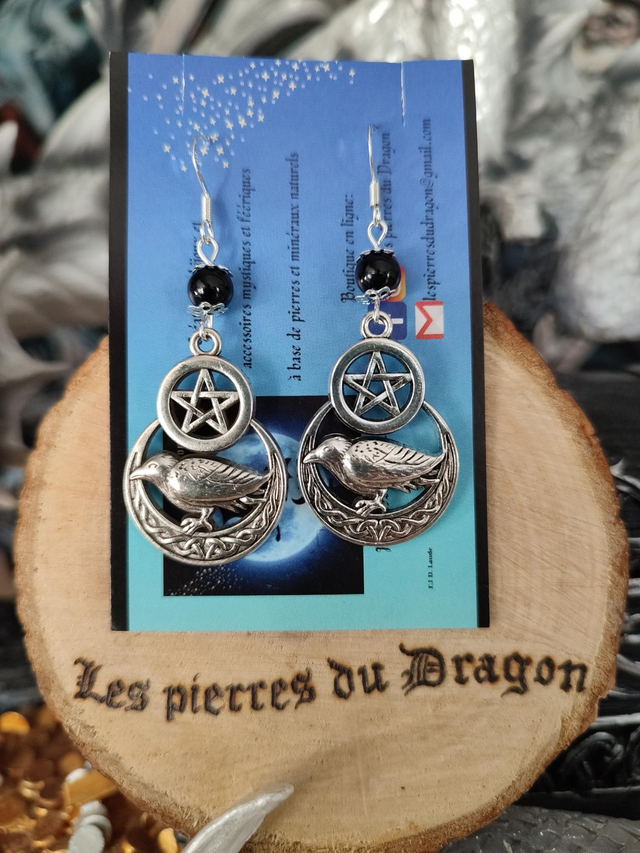 Boucles d&#039;oreilles familier magique