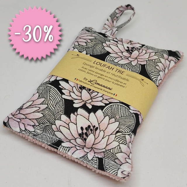 LOUFAH TRE – L’éponge lavable douce pour surfaces fragiles