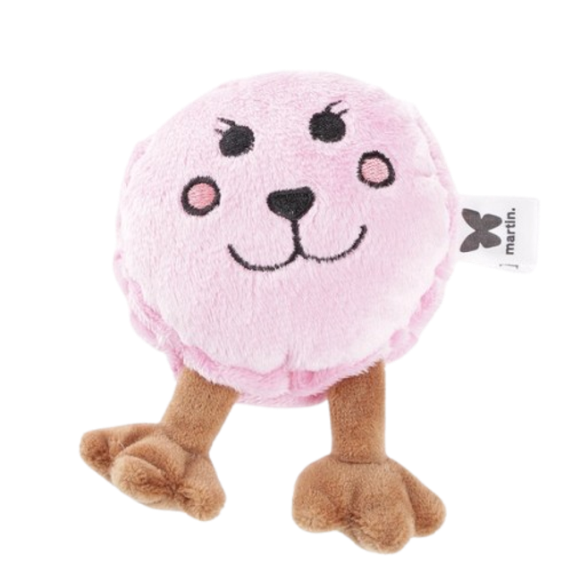 PELUCHE MACARON POUR CHIENS MARQUE MARTIN SELLIER