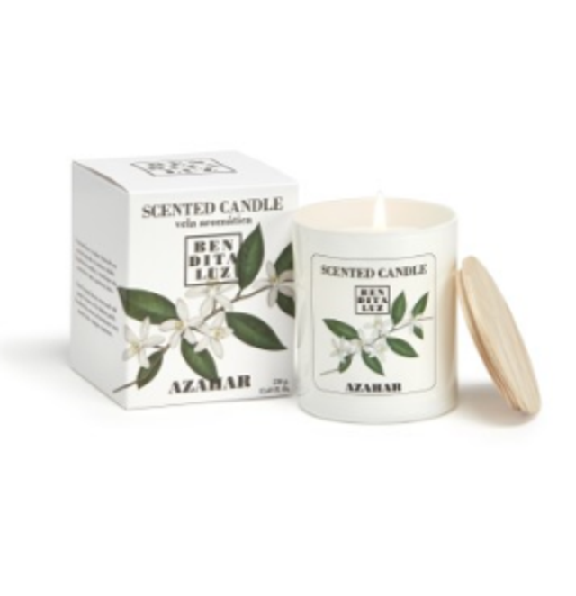 Bougie à la fleur d'oranger : Nouveauté 