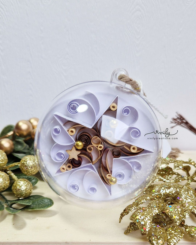 Boule de Noël Etoiles