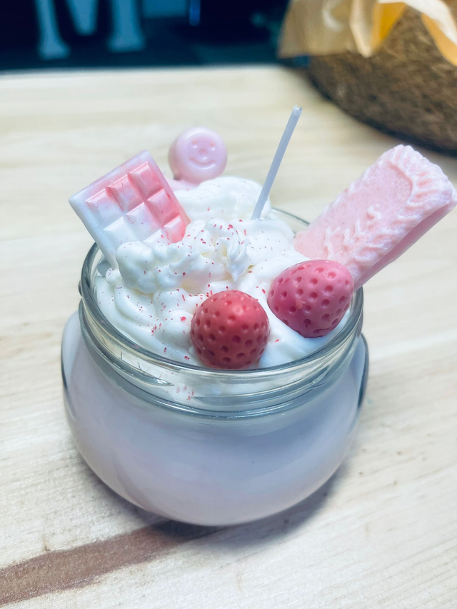 Vela postre (fresas)