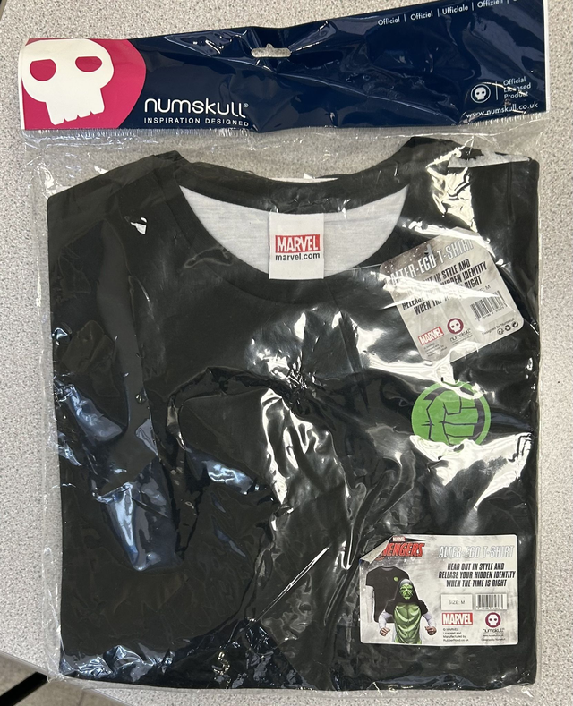 Marvel Alter Ego T-Shirt - Size Medium - TG023