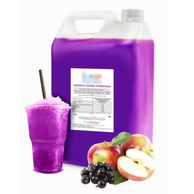 Slush Sirup APFEL-JOHANNISBEERE 5L Kanister 1:7