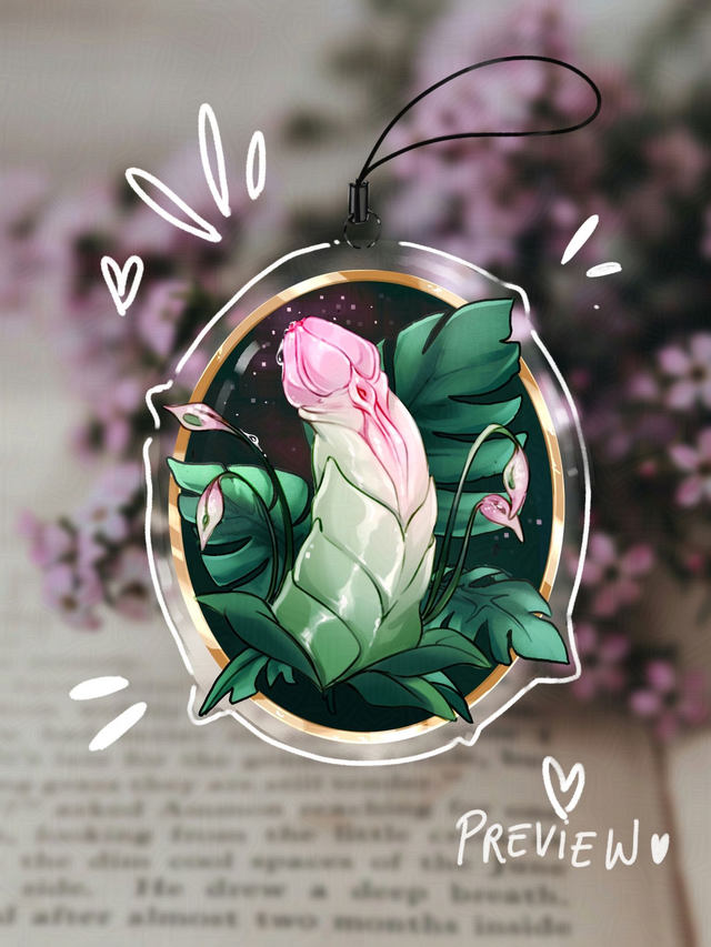 R18 Flora - Phone Charm