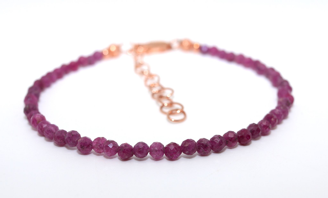 Rubin Armband - Rita