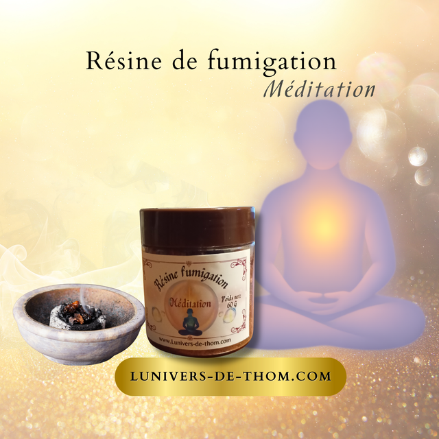 Encens résine Méditation 60 g