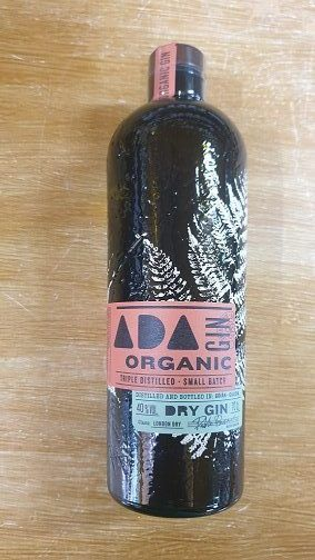 ADA Organic Gin Dry. Gallega 100%