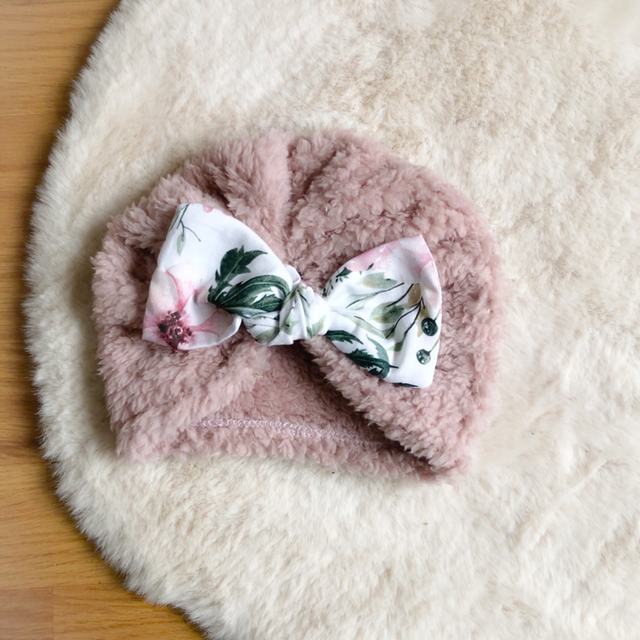 Turban Hiver Rose