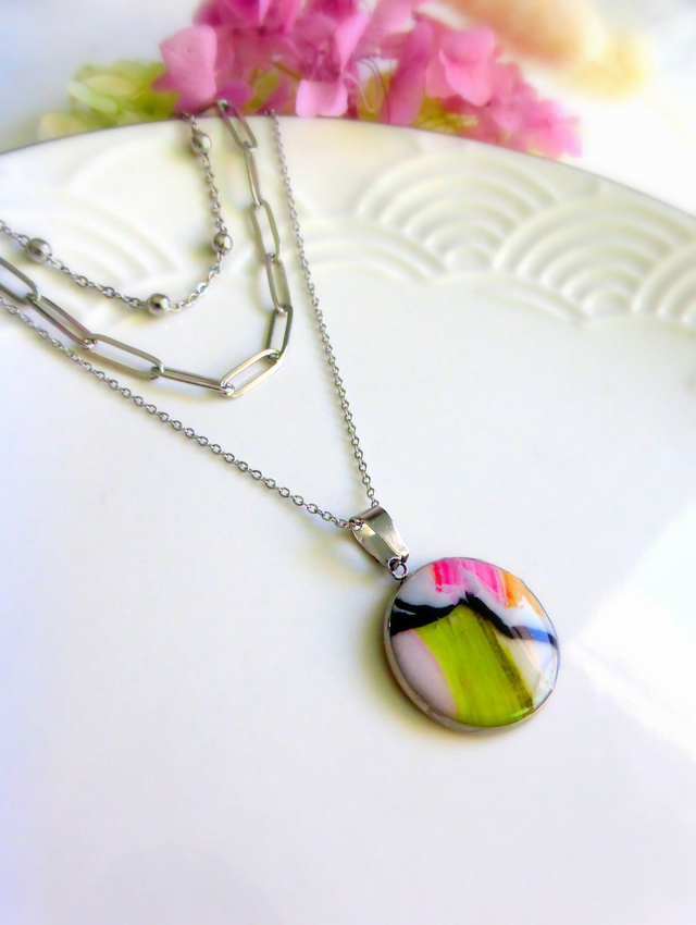 Collier multi-rang - Escale Fruitée