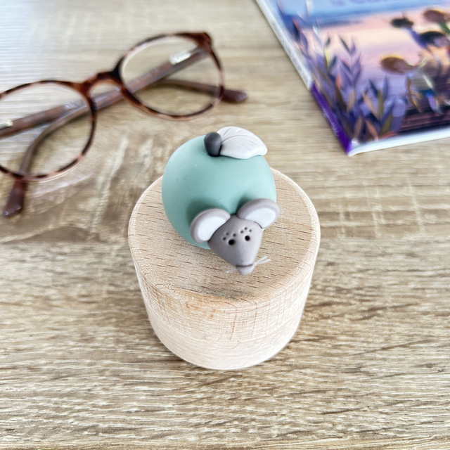 Boîte à dents de lait souris fan de pomme