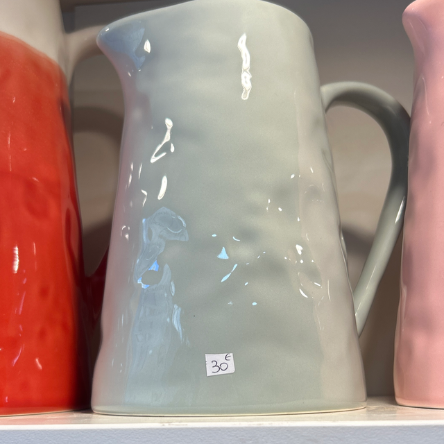 Pichet nature vert Olivier 