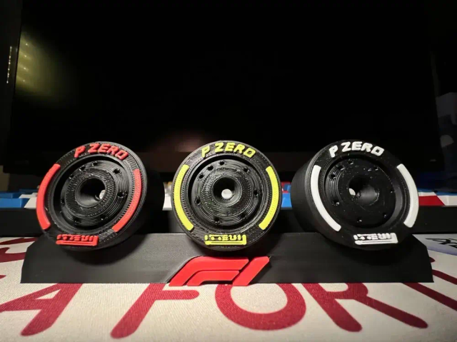 Adornos de pneus de F1