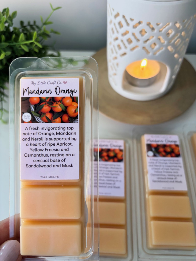 Mandarin Orange - Snap Bar Wax Melts
