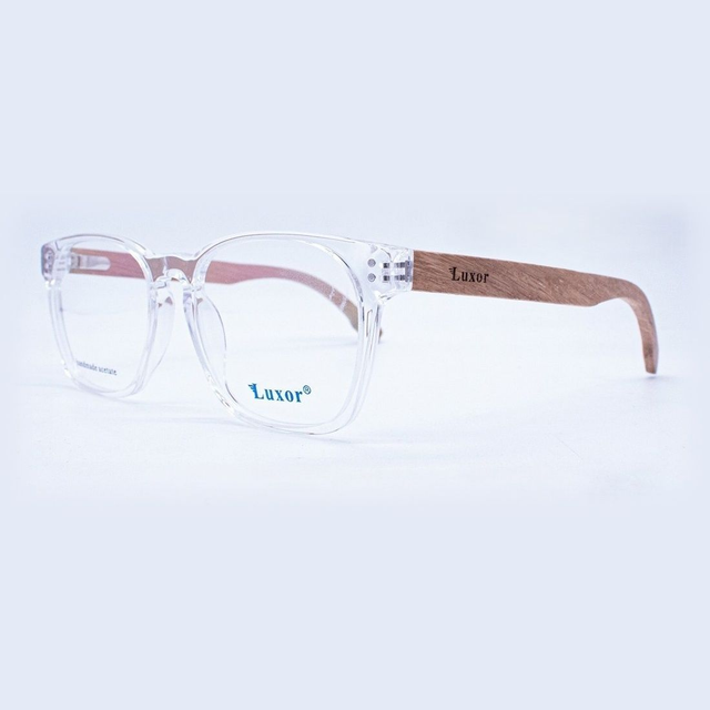 Lentes Ópticos Luxor LU-23038 Acetato/Madera
