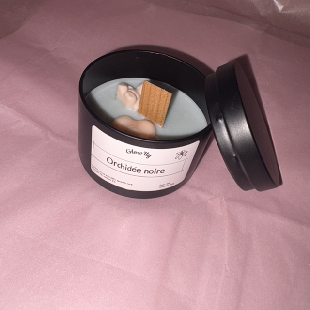 Bougie Parfumée Orchidée Noire 
