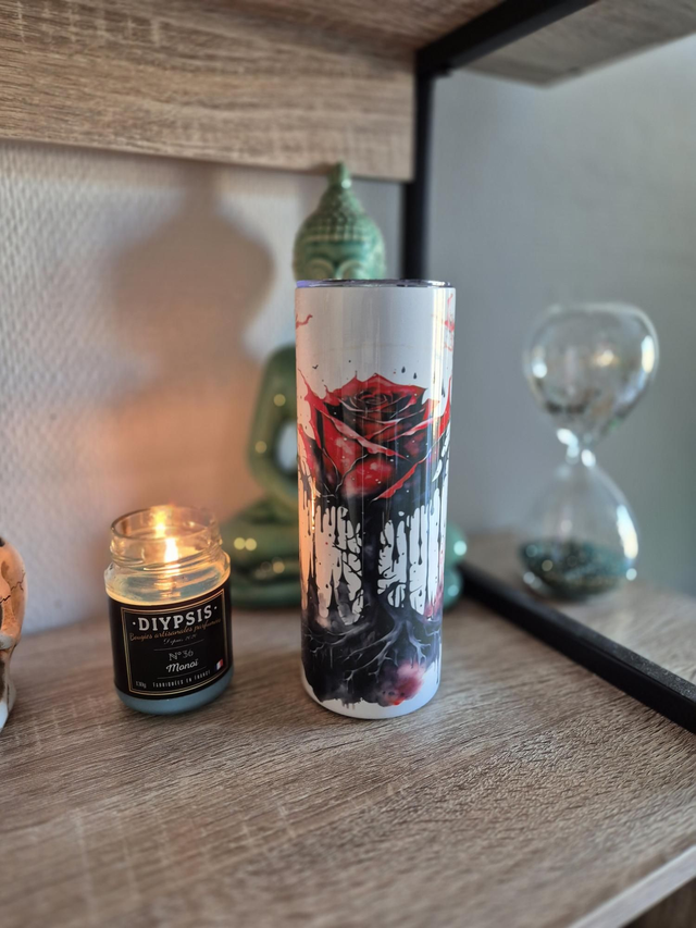 Tumbler Rose rouge 