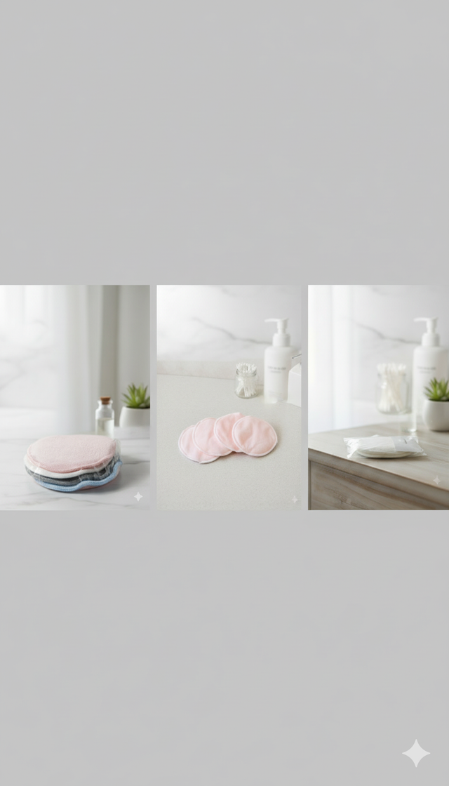 Lingettes démaquillantes réutilisable