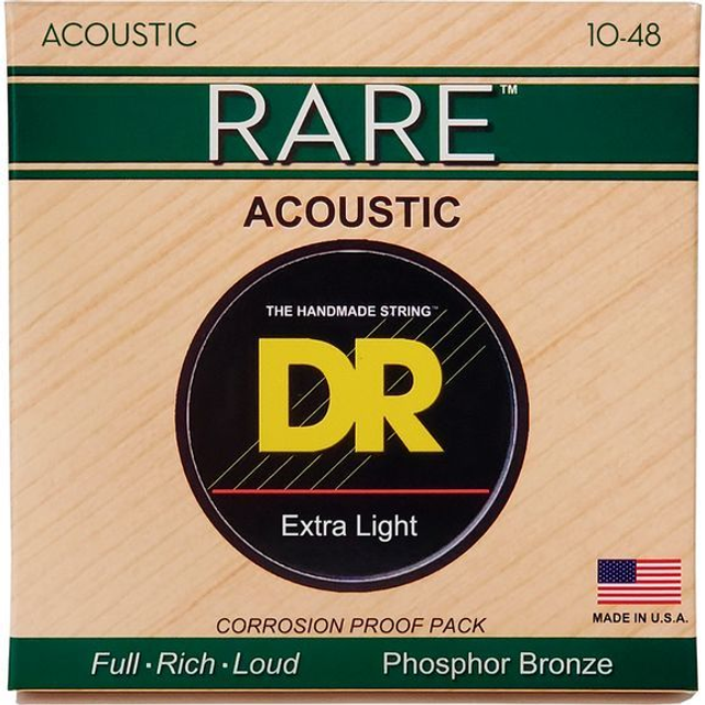 DR Strings RPL-10 Rare western-guitar-strenge, 010-048