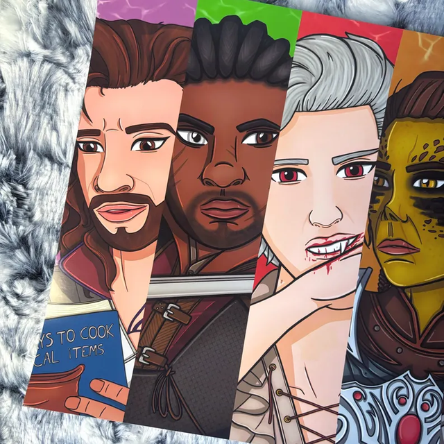 Baldur's Gate 3 Companions A4 Print