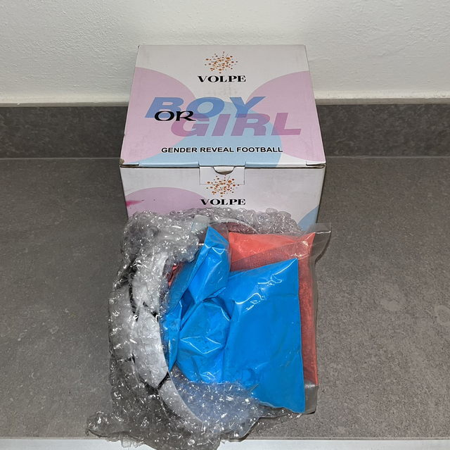 Pallone gender reveal 