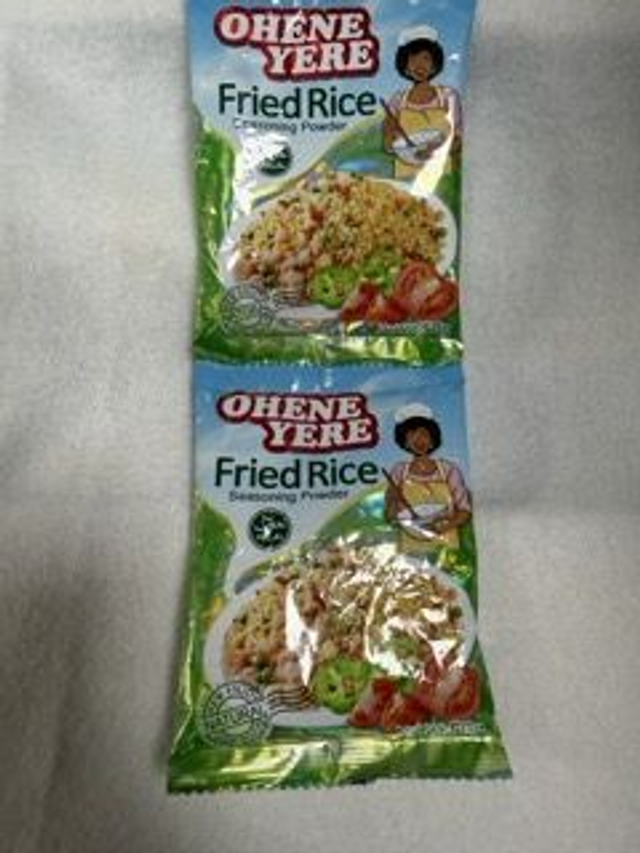 Ohene yere fried rice seasononig powder