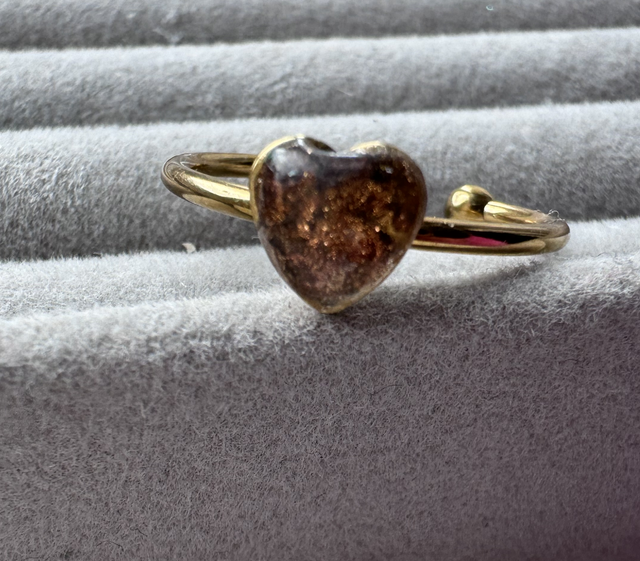 Bronze heart(2 variants)