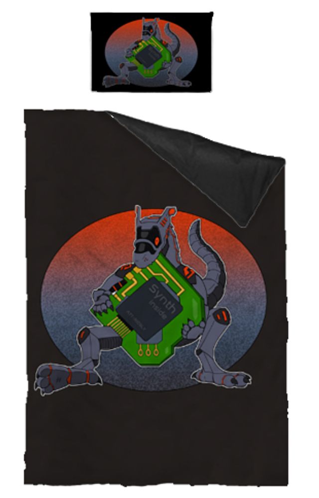 Synth: Bettwäsche 90cm x 200cm