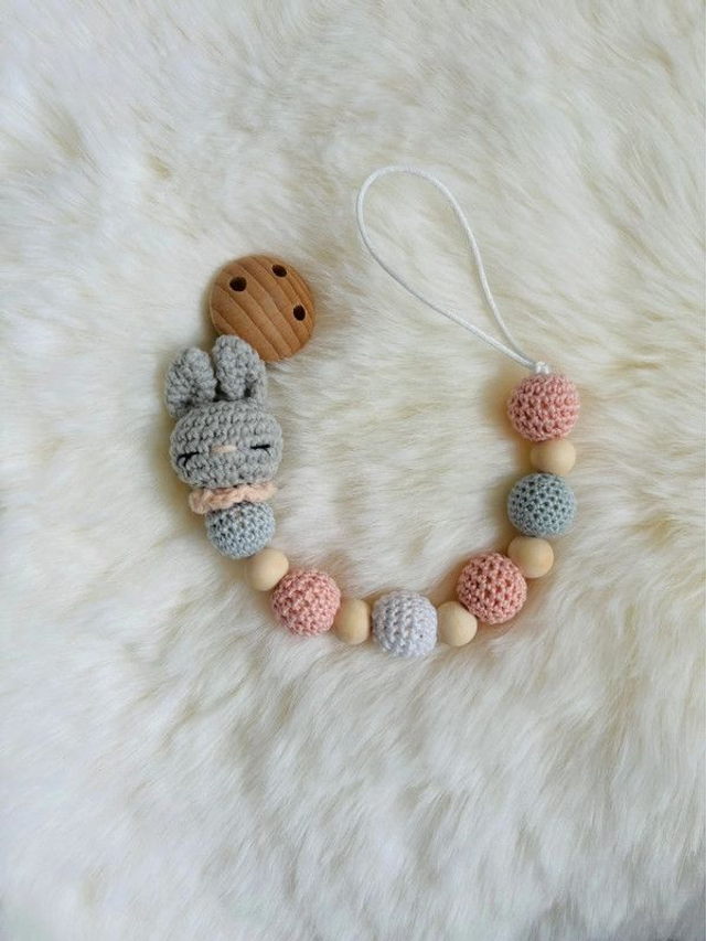 Attache tetine Lapin 🥕 