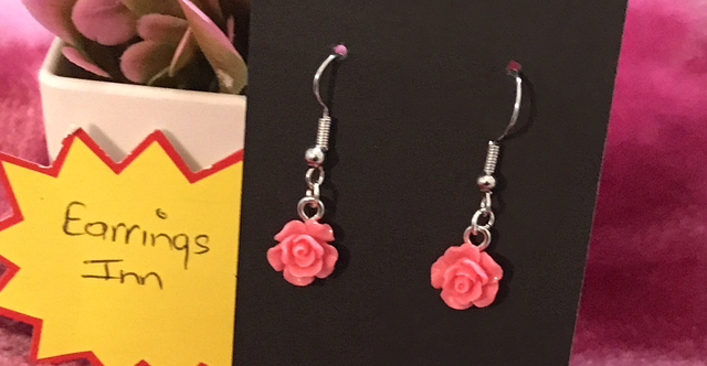 Pink Dangling Earrings - PDE76