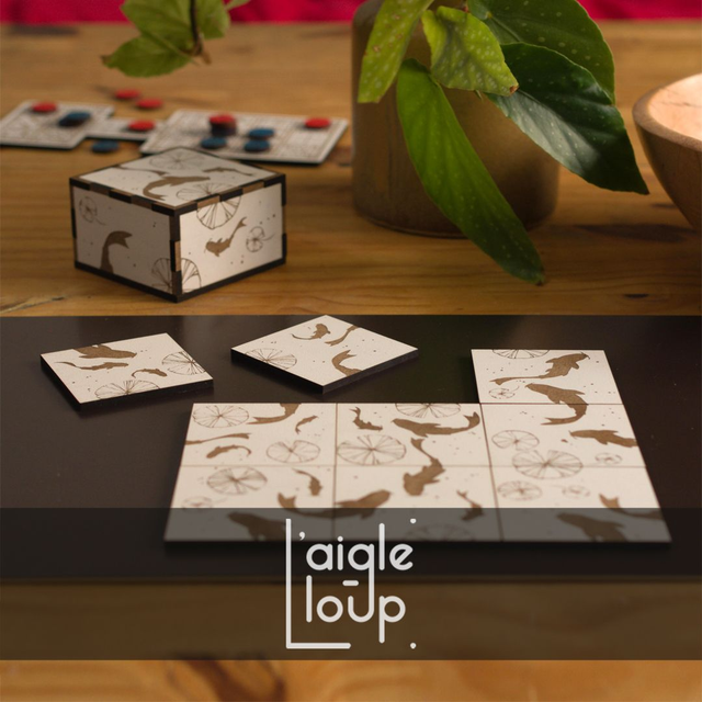 Casse-tête 3x3 | Koï et nénuphars