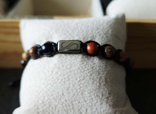 Bracelet cordon/perles 