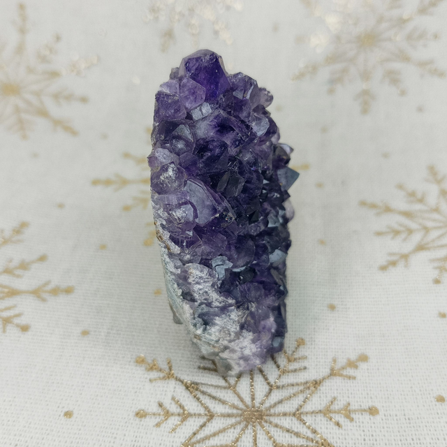 Améthyste Violette / Géode / Bord Brut / Grade AA+ / Uruguay / 110 gr