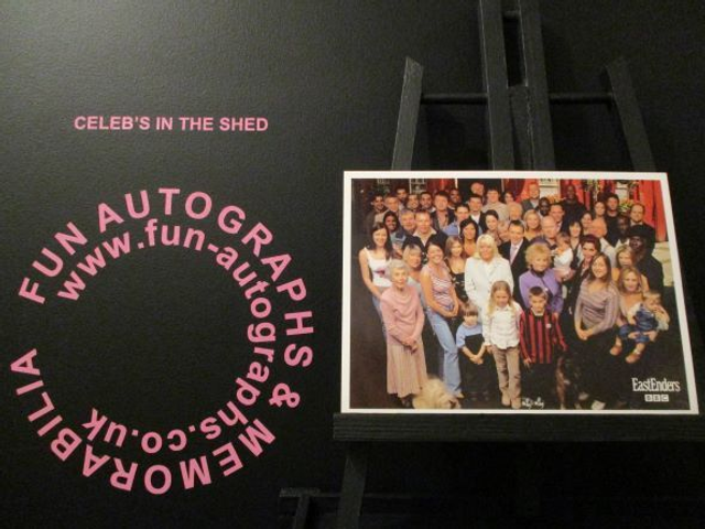 EastEnders Tv Cast Original EastEnders Pre-Print Cast Card