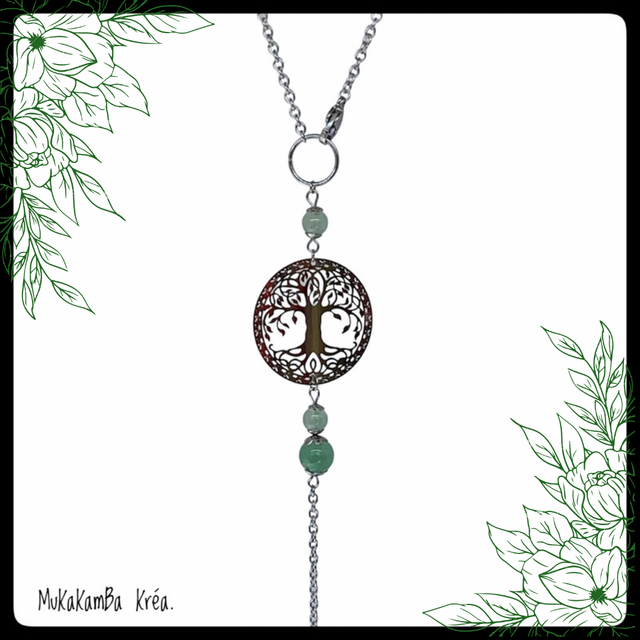 Suncatcher pour la voiture Arbre de vie (Grand modèle) 