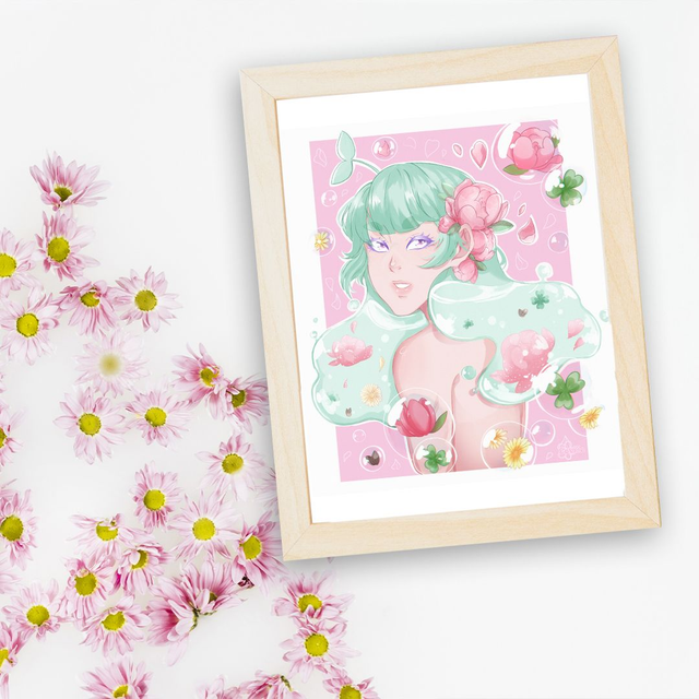 Magic Bubbles collection : "Floraison"