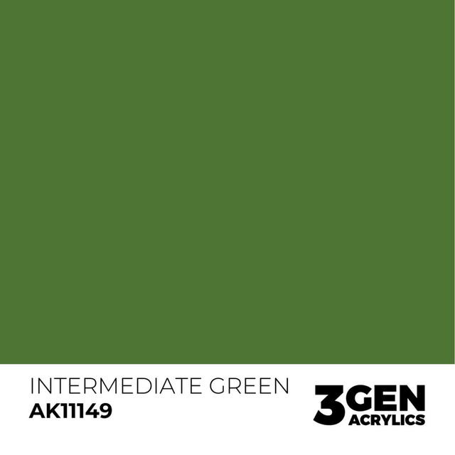 3rd Gen. Acrylics 149 Intermediate Green